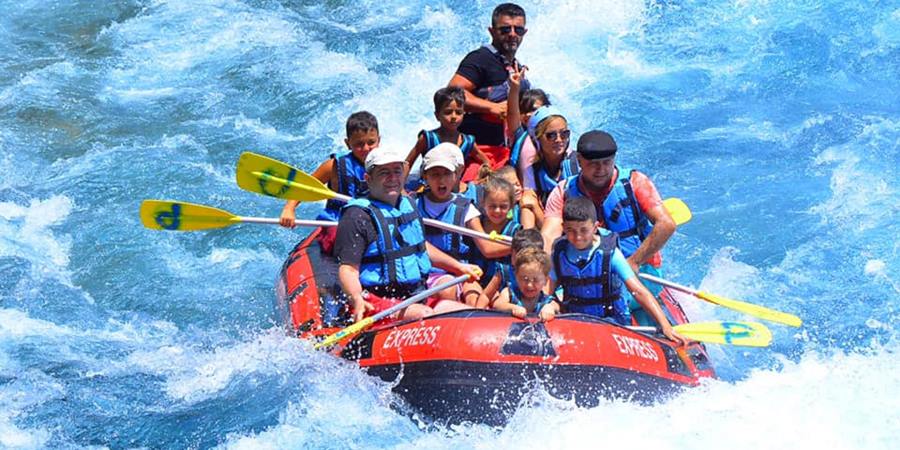 Rafting Ziplining Buggy Safari Antalya Köprüçay 3-w-1 Przygoda