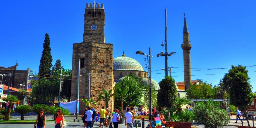 Wycieczka po Mieście Antalya Kaleiçi, Rejs Łodzią i Wodospady