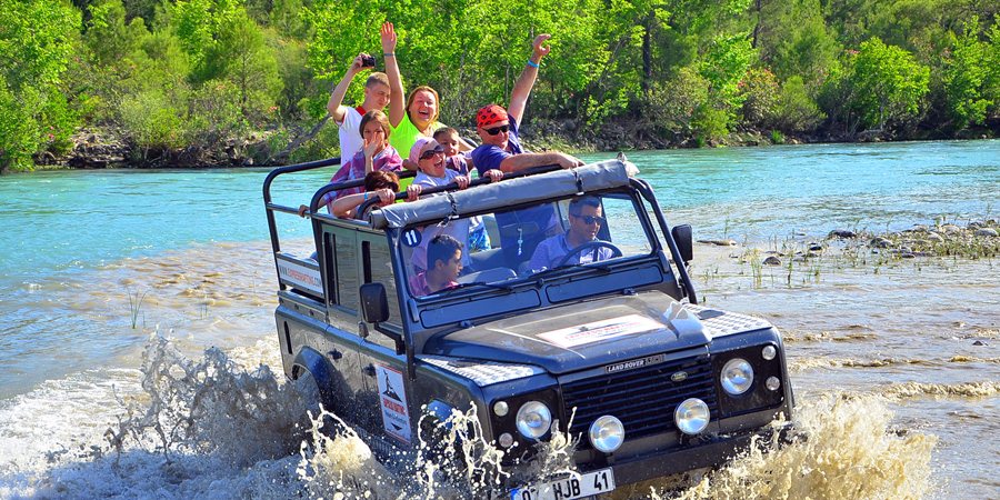 Kemer Jeep Safari i Spływ Raftingowy: Ekscytująca Przygoda 2-w-1