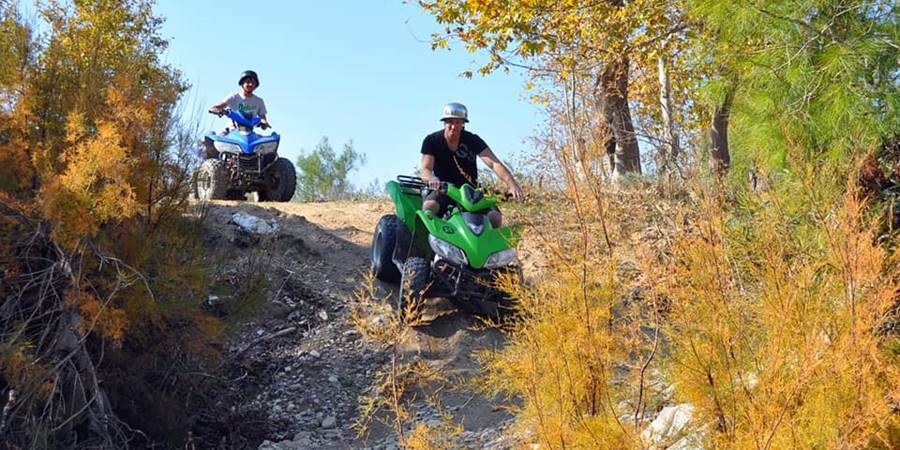 Kemer Quad Safari i Rafting Tour: Ostateczna przygoda 2-w-1